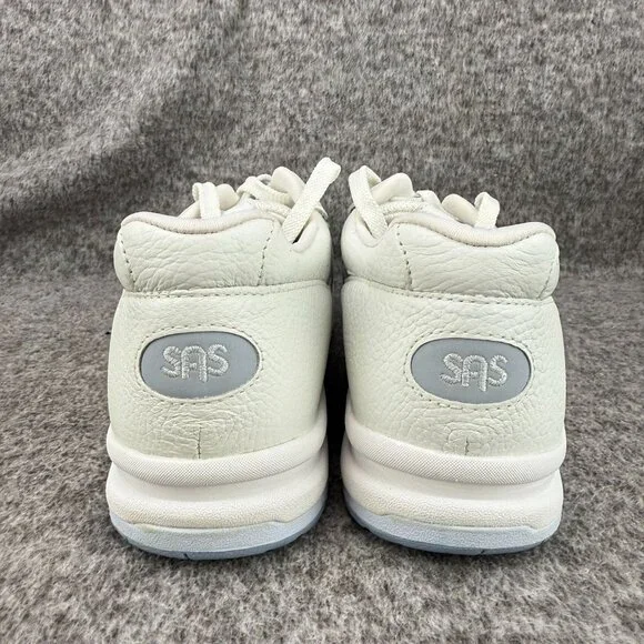 ✅ Women's 12S SAS Tour White Leather Comfort Walking Shoes MADE IN THE USA - Picture 10 of 15